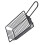 2Pcs Black Iron Fried Food Basket with Handle Easy Drain Colander Tool 1