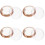 8Pcs Clear Watch Screen Protector Case Protective Cover for Wristwatch 7