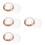 8Pcs Clear Watch Screen Protector Case Protective Cover for Wristwatch 9