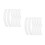 40Pcs Soft Fabric Belly Sweat Liners Rash Protection Under Belly Pads 6