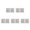 10 Pcs Roman Column Silicone Mold For Cake Chocolate Decor 5