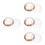 8Pcs Clear Watch Screen Protector Case Protective Cover for Wristwatch 8