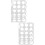 2pcs Roll Vinyl Storage Rack Drawing Paper Test Paper 7