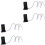 2 Pack Model Train Scenery Landscape Accessories Railroad Signal 5