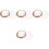 8Pcs Clear Watch Screen Protector Case Protective Cover for Wristwatch 5