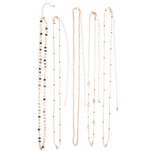 12Stk Metall Taillenkette Mit