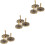 9 Pcs Brass Incense Press Tool For Ash And Making Supplies 5