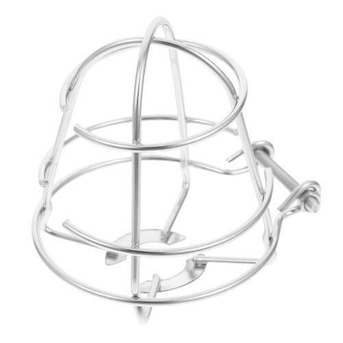 5Pcs Fire Sprinkler Head Cage Guards Silver Stainless Steel Protective 1