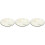 3Pcs Ceramic Divided Serving Dish Dinner Plate Snack Appetizer Platter 4