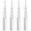 4Pcs Hand Refrigeration Expander Tool Silver Tool Steel Durable 5