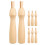 32Pcs Replacement Wooden Handles for Needle Felting Tools Wool Craft 1