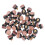 120Pcs Brown American Style Billiard Cue Tips with Durable Ferrules 9