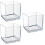 3Pcs Transparent Betta Tank Durable Multi-Function Aquarium for Home 7