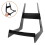 Acrylic Black Guitar Stand Floor Holder for Multiple Instruments 9