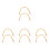 8 Pcs Bamboo Teapot Handles Replacement Kettle Handle Accessories 4