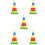 5 Sets Ring Toss Game Toy Plastic Stacking Plaything For Children 8