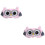 2 Pcs Adjustable Eye Shade Adorable Sleep Mask Breathable Blindfold 4