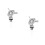 2Pcs Easy Install Silver Fuel Tank Valve for Small Engine Generators 4