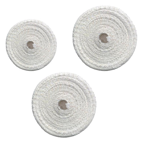 6Pcs Cotton Meat Netting Roll Elastic Ham Sausage Packaging Tool White 2