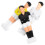 12Pcs Lightweight PVC Foosball Figures for Table Soccer Game Decor 2
