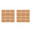 40Pcs Brown Kraft Envelopes Winding Design Letter and Document Holders 11