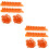 200 Pcs Durable Tpu Animal Ear Tags With Pin 6