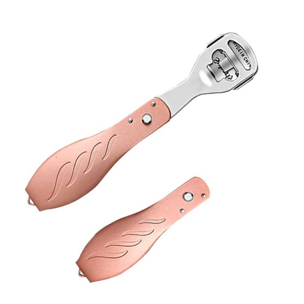 Stainless Steel Foot Callus Remover with Ergonomic NonâSlip Handle for Professional Pedicure