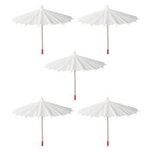15 Pcs Diy Paper Umbrellas For Kids Graffiti Painting Craft Kits