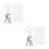 120 Pcs Blank Acrylic Key Tags with Split Rings for Labeling 7
