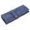3Pcs Blue Canvas Watch Organizer Roll Lightweight Travel Storage Case 11
