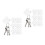 120 Pcs Blank Acrylic Key Tags with Split Rings for Labeling 8