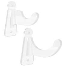 3 Sets Acrylic Clear Baseball Bat Display Rack Wall Mounted Holder