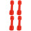 4 Pcs Ergonomic Plastic Dumbbells Hand Bars For Children Exercise 4