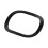 3Pcs Black Iron Bike Bottom Bracket Adapter Sleeves Durable Washers 1