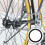 3Pcs Black Iron Bike Bottom Bracket Adapter Sleeves Durable Washers 5