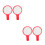 4 Pcs Double Sided Dry Erase Answer Paddles For Classroom Voting 7