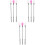 9 Pcs Lacquer Mixing Spoon Stamp Plastic Alloy 4