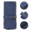 3Pcs Blue Canvas Watch Organizer Roll Lightweight Travel Storage Case 10