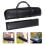1Set Black Leather Flute Pouch Practical Durable Flute Carrying Bag 8