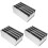 3Pcs Magnetic Cutter Base Multi-Slots Stainless Steel Holder 2