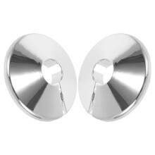 4 Pcs Plumbing Flange Covers Round Wall Split Plates
