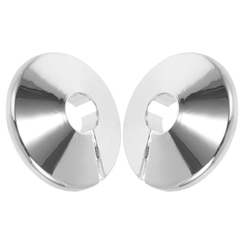 4 Pcs Plumbing Flange Covers Round Wall Split Plates
