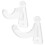 3 Sets Acrylic Clear Baseball Bat Display Rack Wall Mounted Holder 6