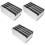 3Pcs Magnetic Cutter Base Multi-Slots Stainless Steel Holder 3