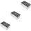 3Pcs Magnetic Cutter Base Multi-Slots Stainless Steel Holder 4