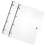 2Pcs Transparent Plastic Binder Notebook Covers for Office and School 1