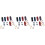 150 Pcs  Painted Model Building Train Layout Scale N (1 To 150) 4