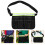 4Pcs Black Oxford Utility Belt with 7 Pockets Adjustable Tool Pouch 1