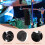 2 Sets Portable Drumstick Container Pouch For Drum Set 9