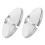 4 Pcs Plumbing Flange Covers Round Wall Split Plates 4